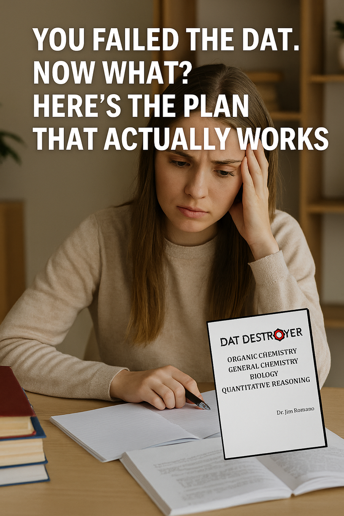 You Failed the DAT. Now What? Here's the Plan That Actually Works.