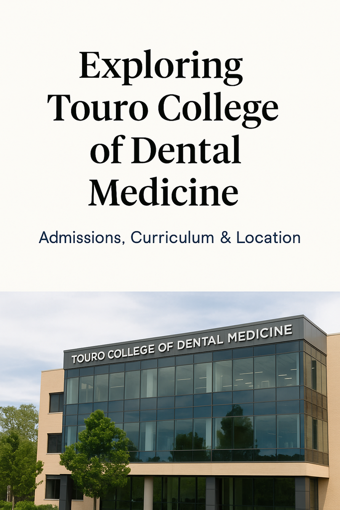 Exploring Touro College of Dental Medicine