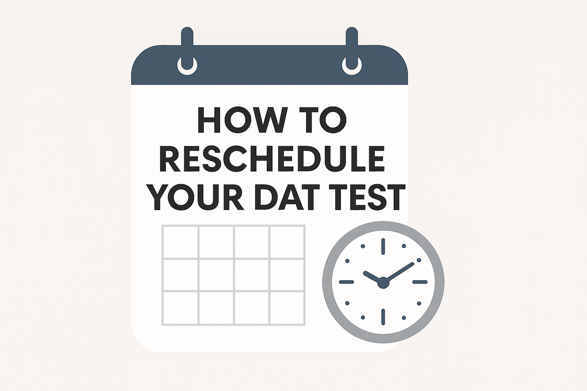 Dat Card Test 🗓️ How to Reschedule Your DAT Test — 2025 Step-by-Step Guide – Orgoman LLC